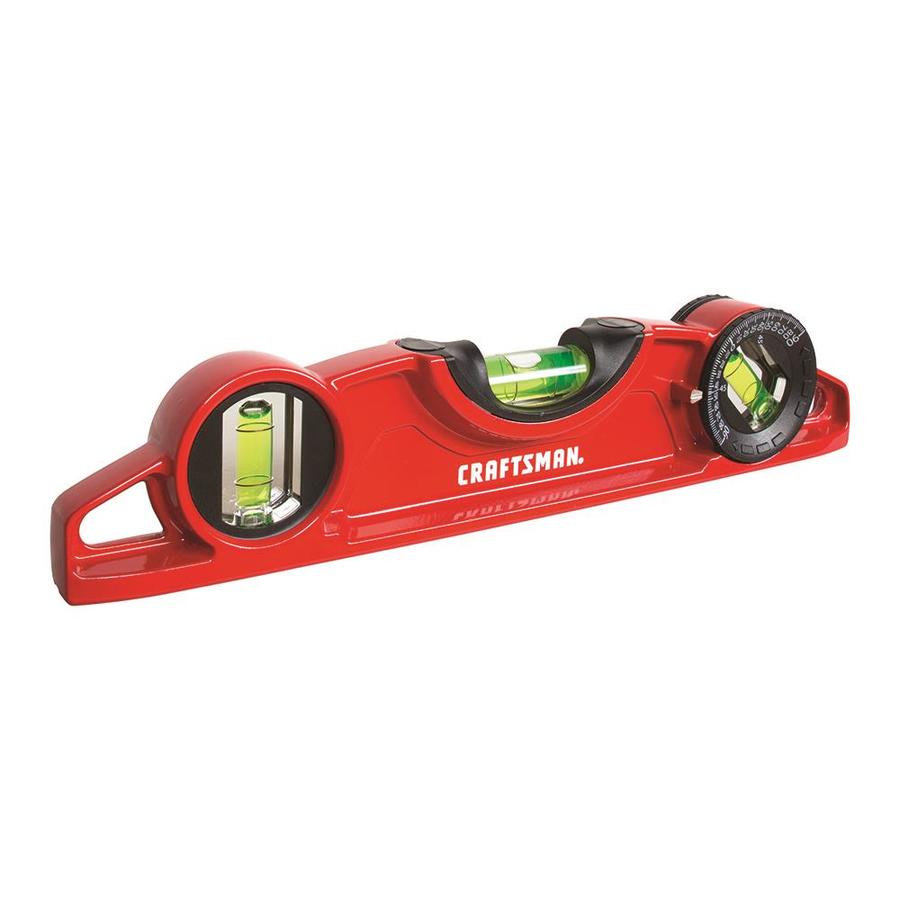 CRAFTSMAN 9in Torpedo Level in the Levels department at