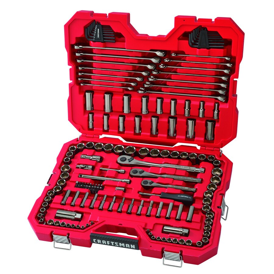 CRAFTSMAN 121-Piece Standard (SAE) and Metric Combination 
