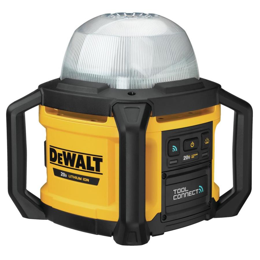 DEWALT 5000Lumen LED Rechargeable Portable Work Light in the Work