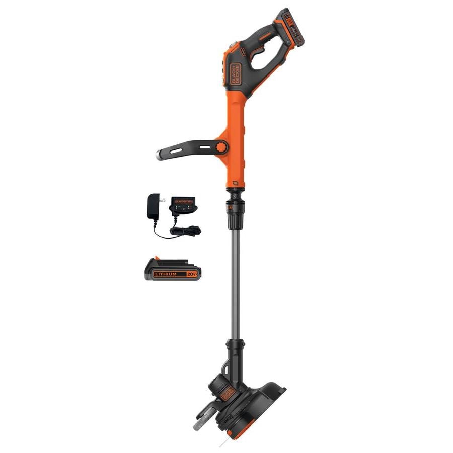 black and decker 20 volt lithium battery weed eater