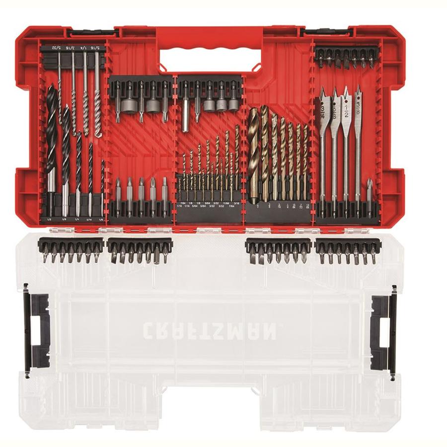 Craftsman 85 Piece Steel Shank Screwdriver Bit Set In The Screwdriver