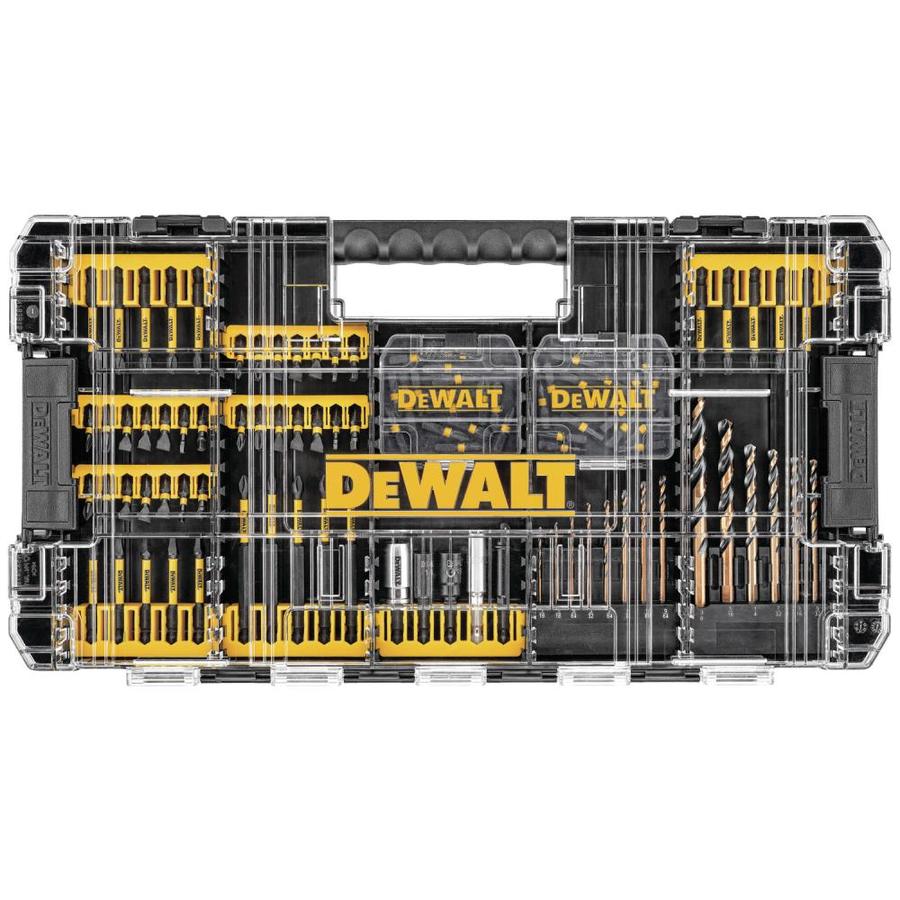 Dewalt Flextorq 100 Piece Impact Driver Bit Set In The Impact Driver Bits Department At