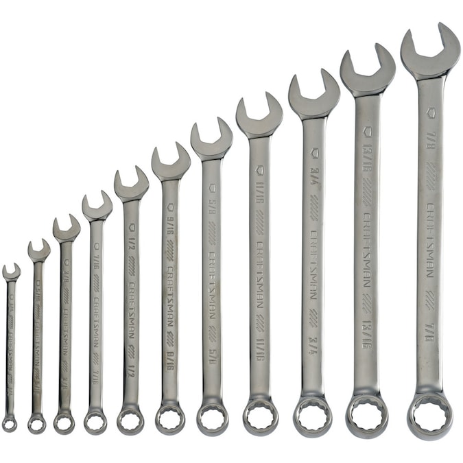 Automotive Tools & Supplies 11 pc Soft Grip Combination Wrench Set Combo Wrenches SAE 1/4 TO 7/8 ...