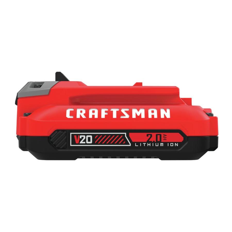 Craftsman V20 20 Volt Max 2 Amp Hour Lithium Power Tool Battery At