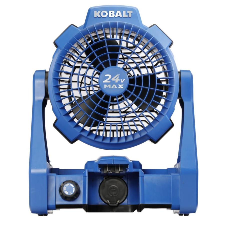 Kobalt Hybrid 24 Volt Max Jobsite Fan Battery Not Included In The Jobsite Blowers Department At Lowes Com