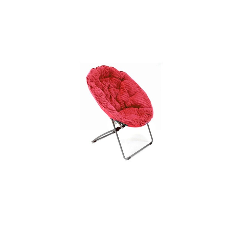 coral saucer chair