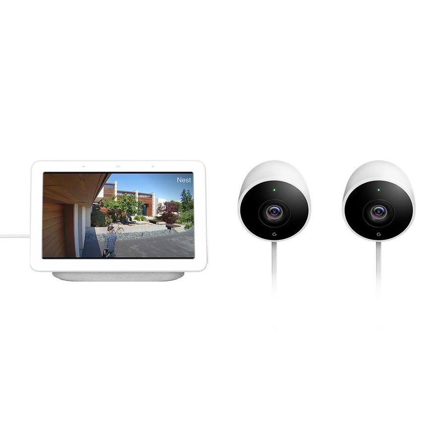 google home hub security cameras