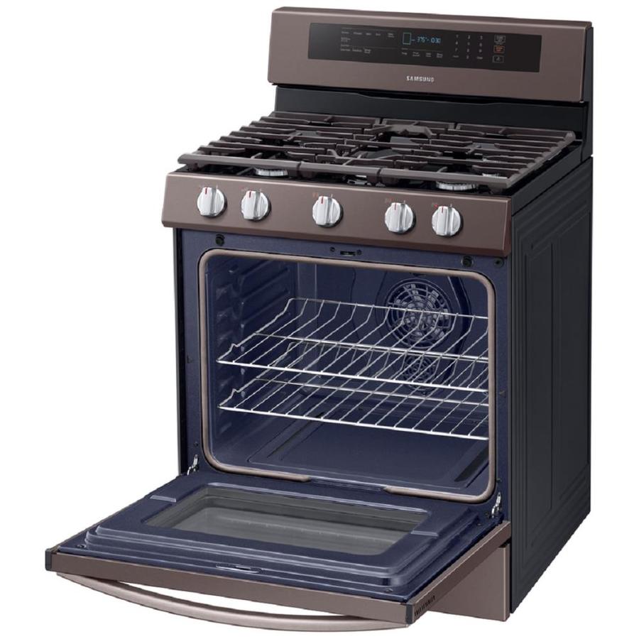 Samsung 5 Burners 5.8cu ft Selfcleaning True Convection Freestanding