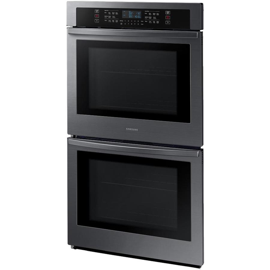 Samsung 30in SelfCleaning Double Electric Wall Oven (Fingerprint