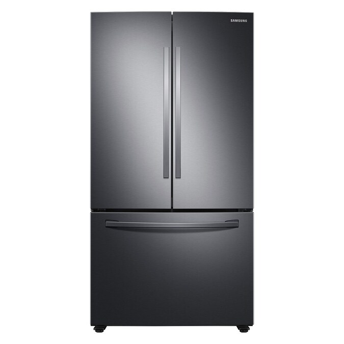Samsung 28.2-cu ft French Door Refrigerator with Ice Maker (Fingerprint 28.2 Cu. Ft French Door Refrigerator In Stainless Steel