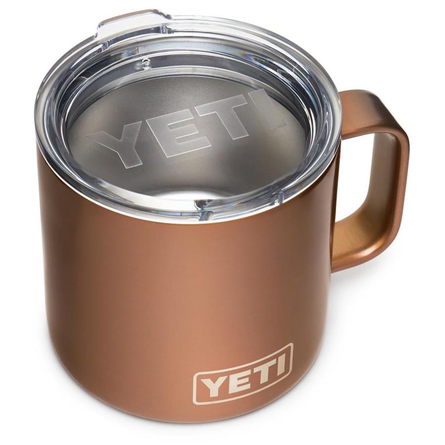 YETI Rambler 14fl oz Stainless Steel Mug, Copper in the Water Bottles