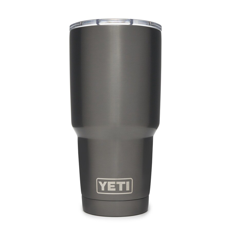 Yeti Rambler 30 Fl Oz Stainless Steel Tumbler In The Water Bottles Mugs Department At Lowes Com