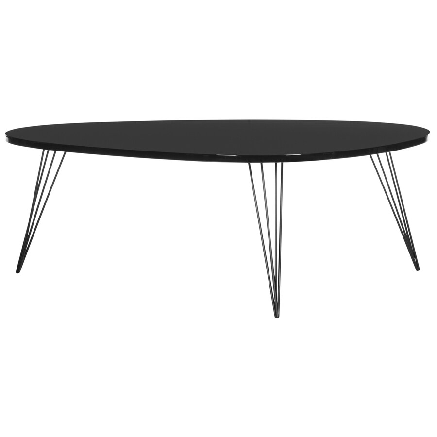 Photo 1 of Safavieh Wynton Black Wood Modern Coffee Table