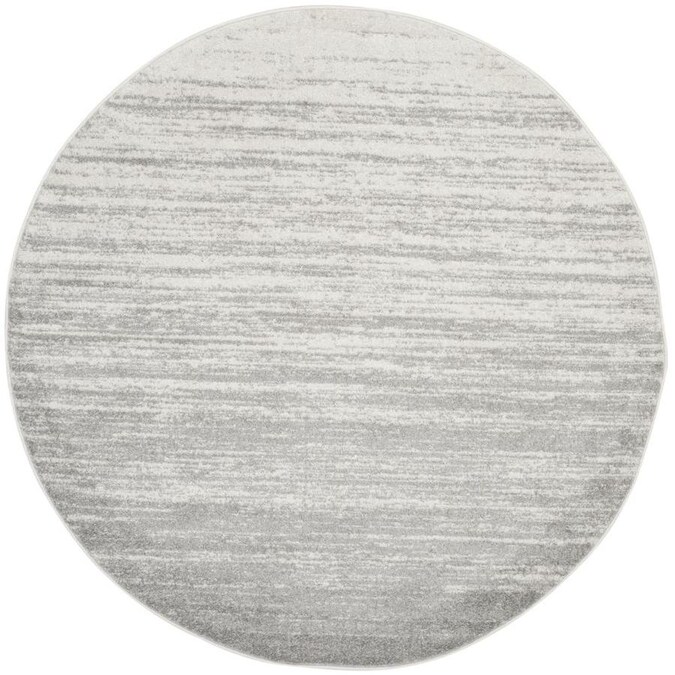 Safavieh Adirondack Sasha 7 X Ivory Silver Round Indoor Ombre Industrial Area Rug In The Rugs Department At Com - Safavieh Adirondack Silver Ivory Area Rug Safavieh Adirondack Sasha 7 X Ivory Silver Round Indoor Ombre Industrial Area Rug In The Rugs Department At Com - Safavieh Adirondack Silver Ivory Area Rug