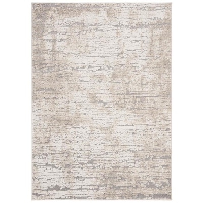 Safavieh Spirit Dorly 5 x 8 Taupe/Ivory Indoor Abstract Area Rug Safavieh Spirit Dorly 5 x 8 Taupe/Ivory Indoor Abstract Area Rug