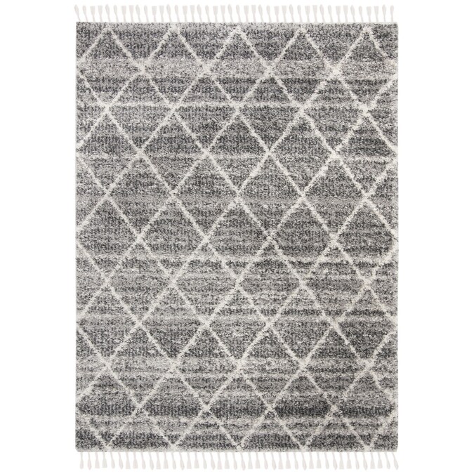 Safavieh Melrose Simone 8 X 10 Gray Ivory Indoor Trellis Farmhouse Cottage Area Rug In The Rugs Department At Com - Dark Grey Area Rug 9×12 Safavieh Melrose Simone 8 X 10 Gray Ivory Indoor Trellis Farmhouse Cottage Area Rug In The Rugs Department At Com - Dark Grey Area Rug 9×12