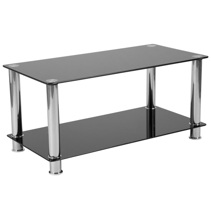 Flash Furniture Riverside Collection Clear Glass Coffee Table In The Tables Department At Com - Glass Black Coffee Tables Flash Furniture Riverside Collection Clear Glass Coffee Table In The Tables Department At Com - Glass Black Coffee Tables