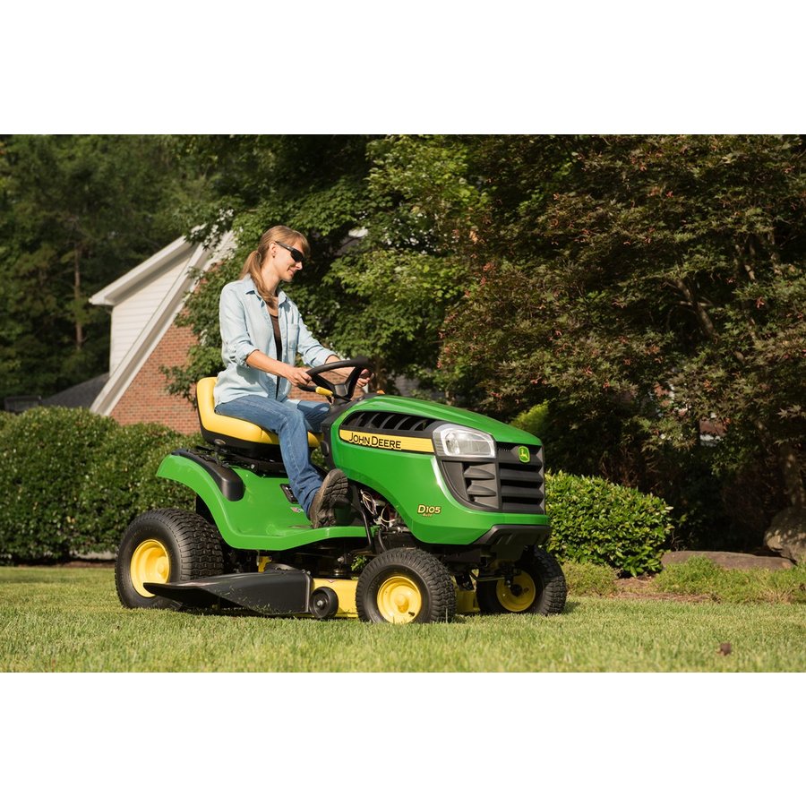 Shop John Deere D105 175 Hp Automatic 42 In Riding Lawn Mower At