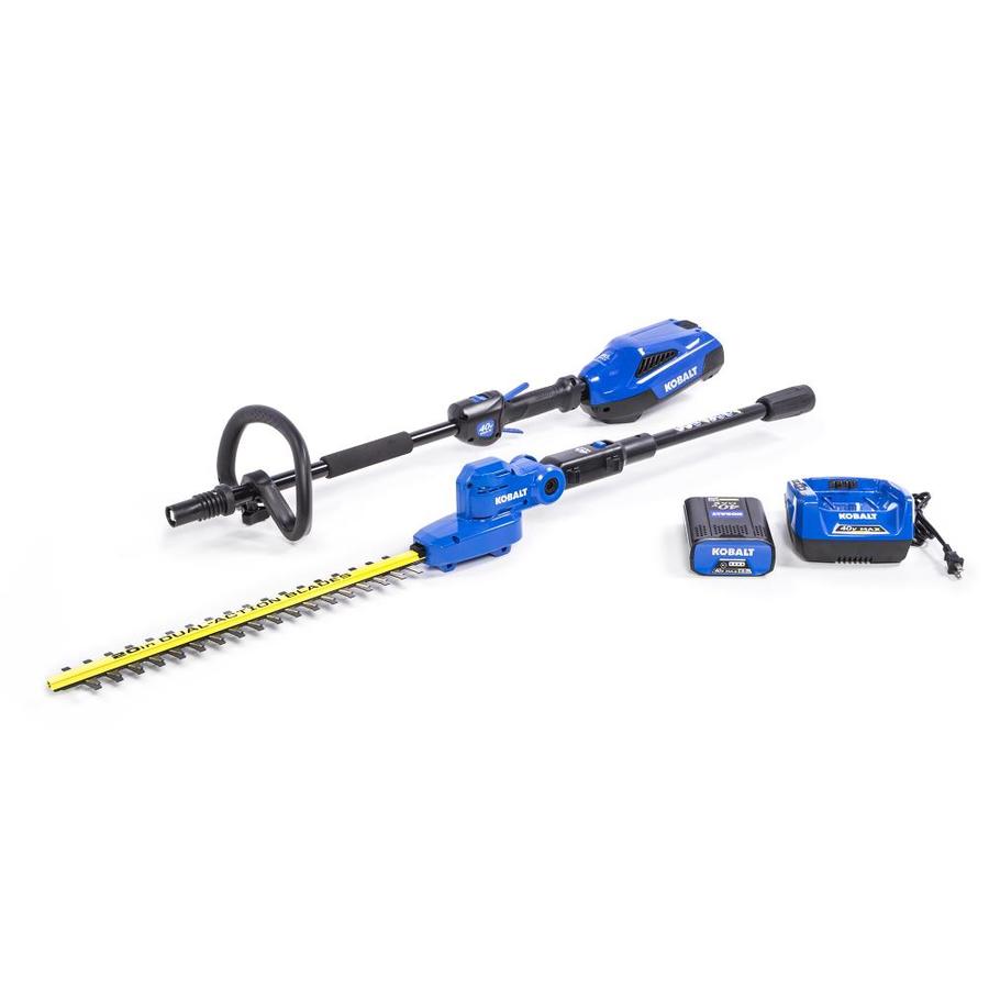 Kobalt 40Volt Max 20in Dual Cordless Electric Hedge Trimmer (Battery