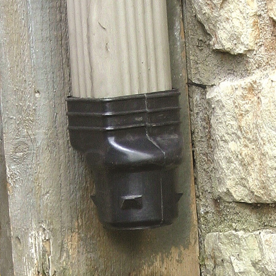 ADS 4in Dia Corrugated Downspout Adapter Fitting at