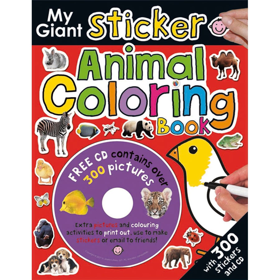 My Giant Animal Coloring Book in the Books department at Lowes.com