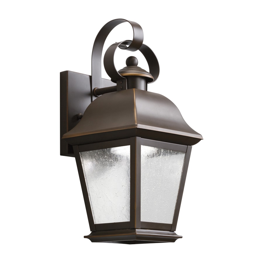 Kichler Mount Vernon 12.5-in H Olde Bronze LED Outdoor Wall Light in