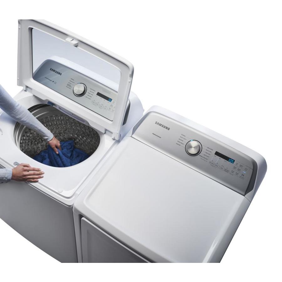 Shop Samsung Large Capacity TopLoad Washer & Electric Dryer Set at