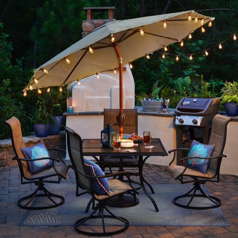 Shop Style Selections Skytop 5 Piece Patio Dining Set at Lowes