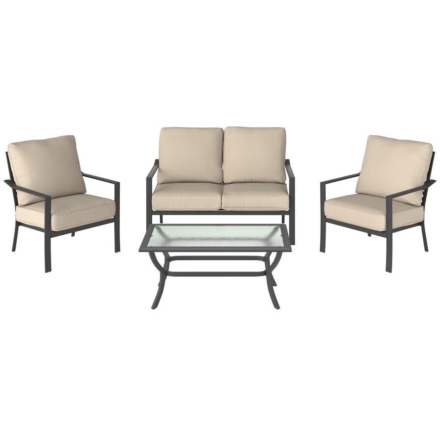 glenn hill 4 piece conversation set