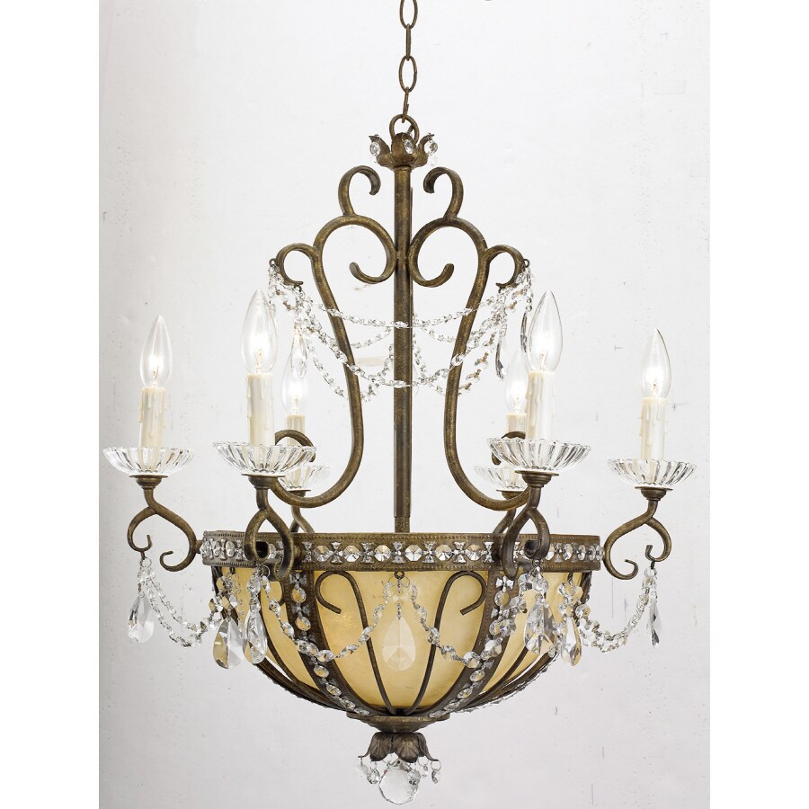 lowe's chandeliers bronze