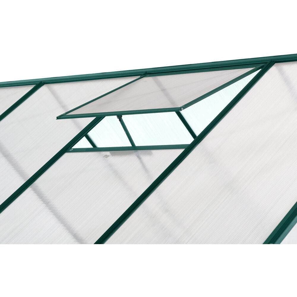 Hanover Hanover 8Ft. x 6Ft. Polycarbonate WalkIn Greenhouse with