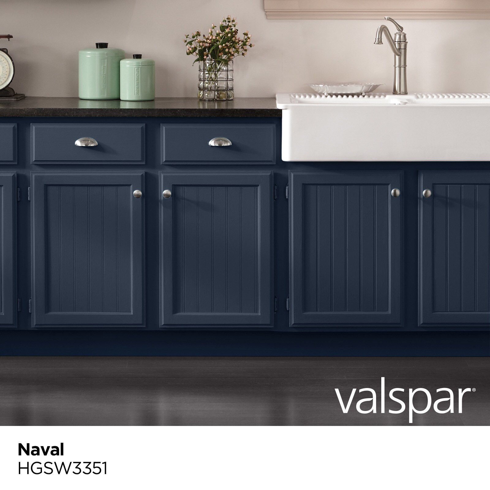 Valspar Cabinet And Furniture Semi Gloss Naval Hgsw3351 Enamel Interior