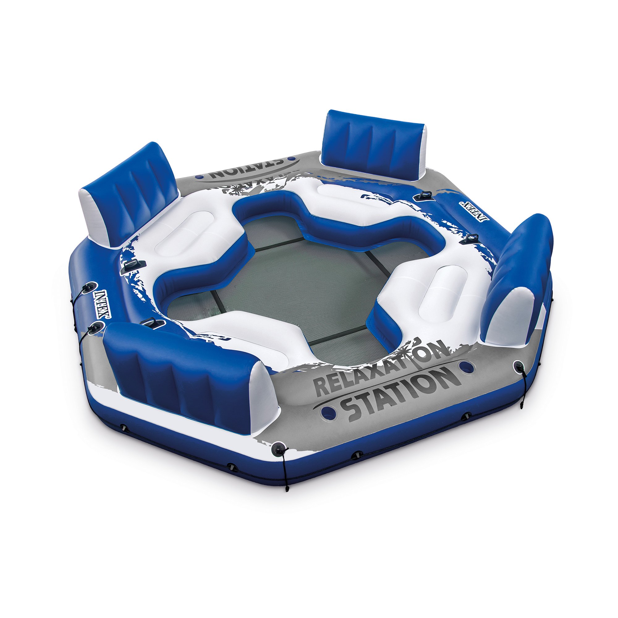 Intex 4-Seat Blue Inflatable Raft at Lowes.com