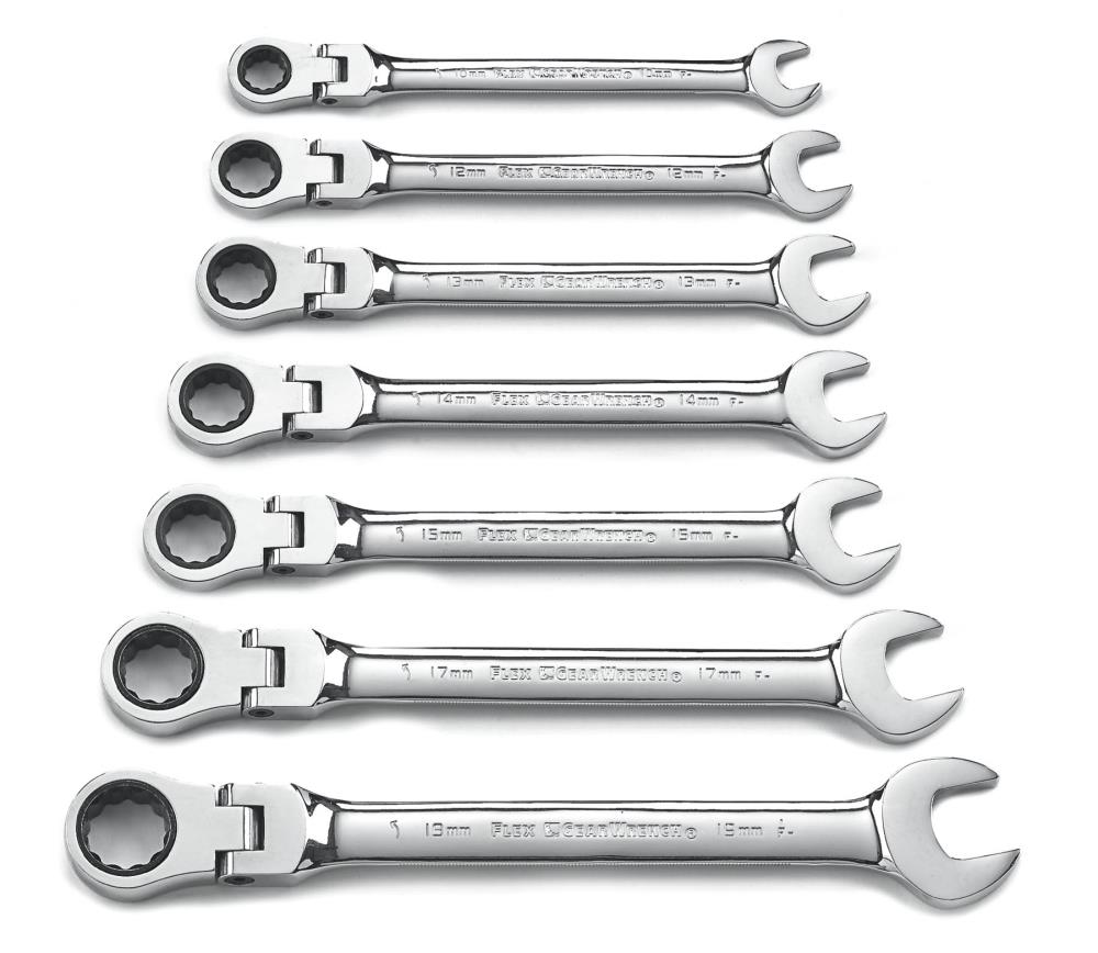 NEW GEARWRENCH 12mm Metric Ratcheting Flex Head Combination Wrench 