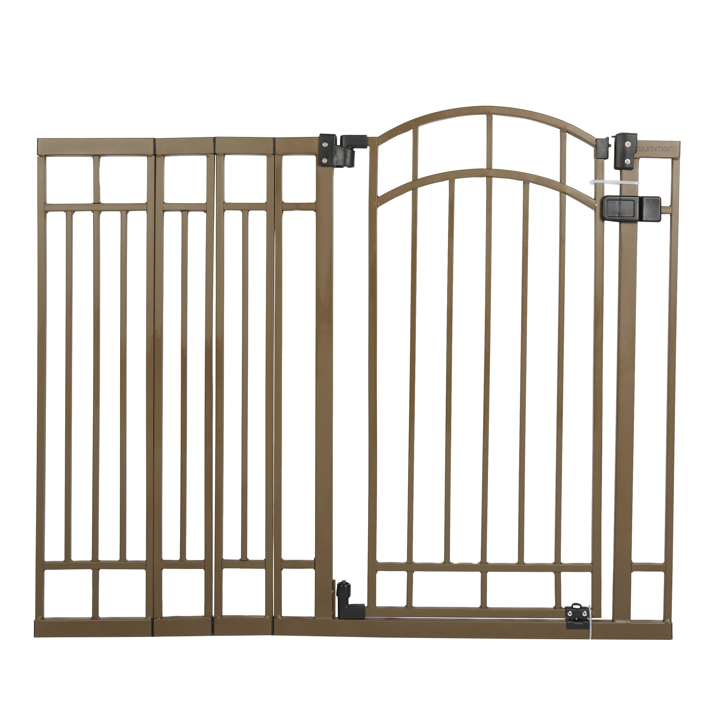 Great for Pets and Toddlers Heavy Duty Steel Walk-Thru Safety Gate 