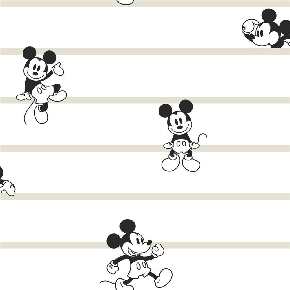 York Wallcoverings Mickey Mouse Stripe