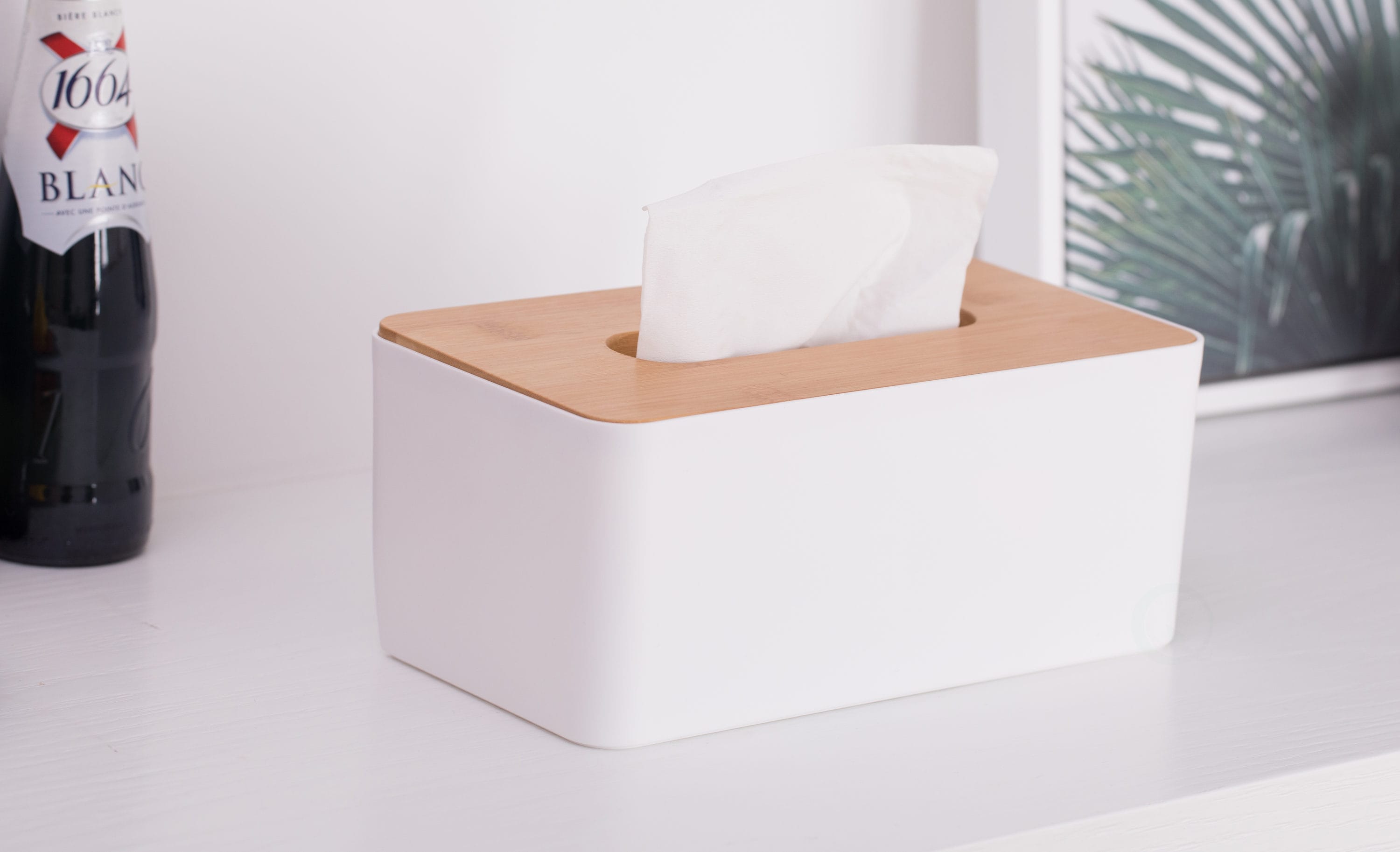 Details about   Bamboo Tissue Box Holder Storage Paper Box Tissue Box Cover Car Wood Napkins Hol 