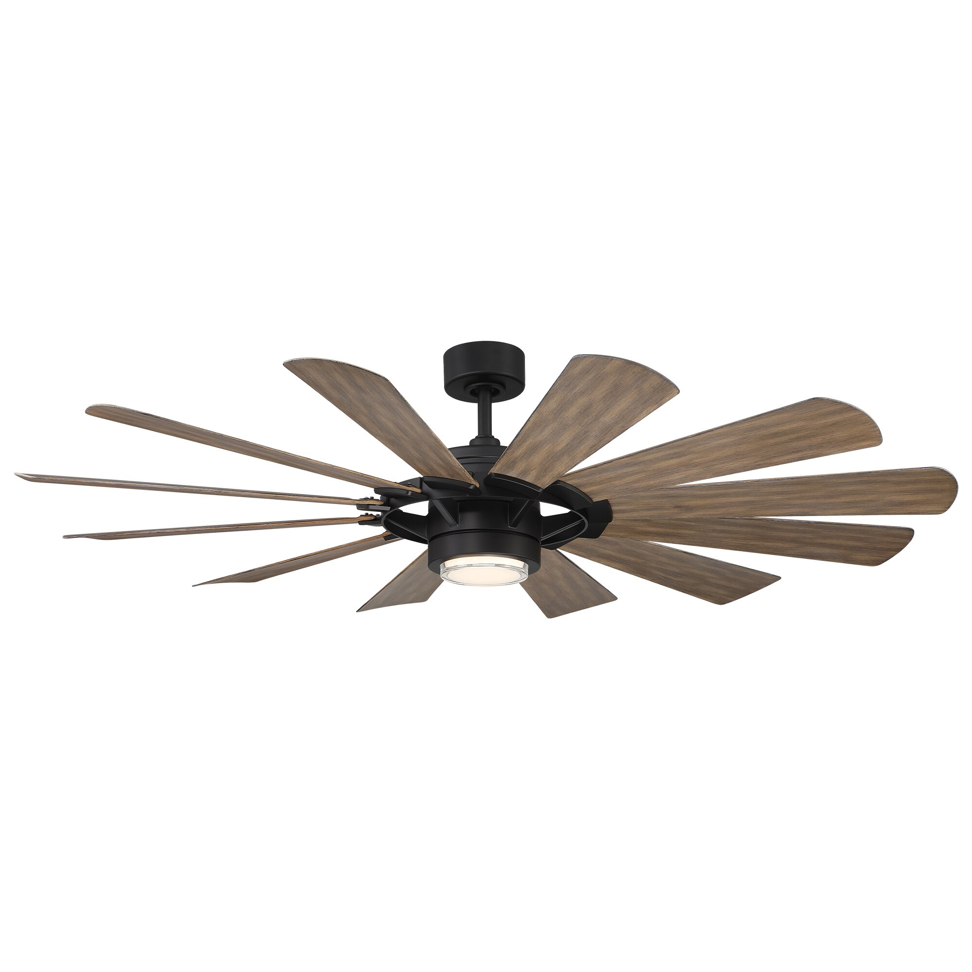 Modern Forms XF-12-MB 12in Matte Black Fan Downrods 12 Inches 