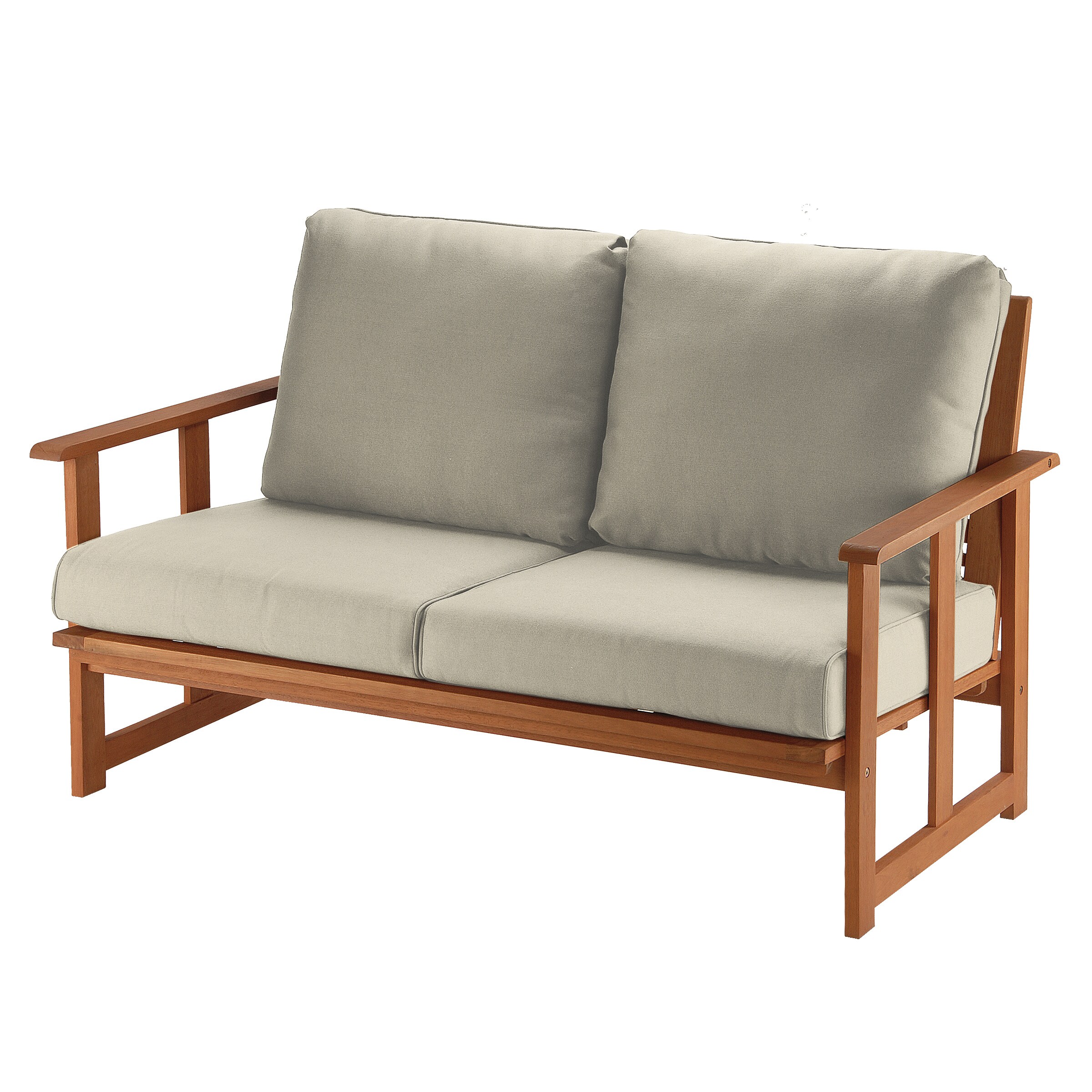 eucalyptus outdoor loveseat