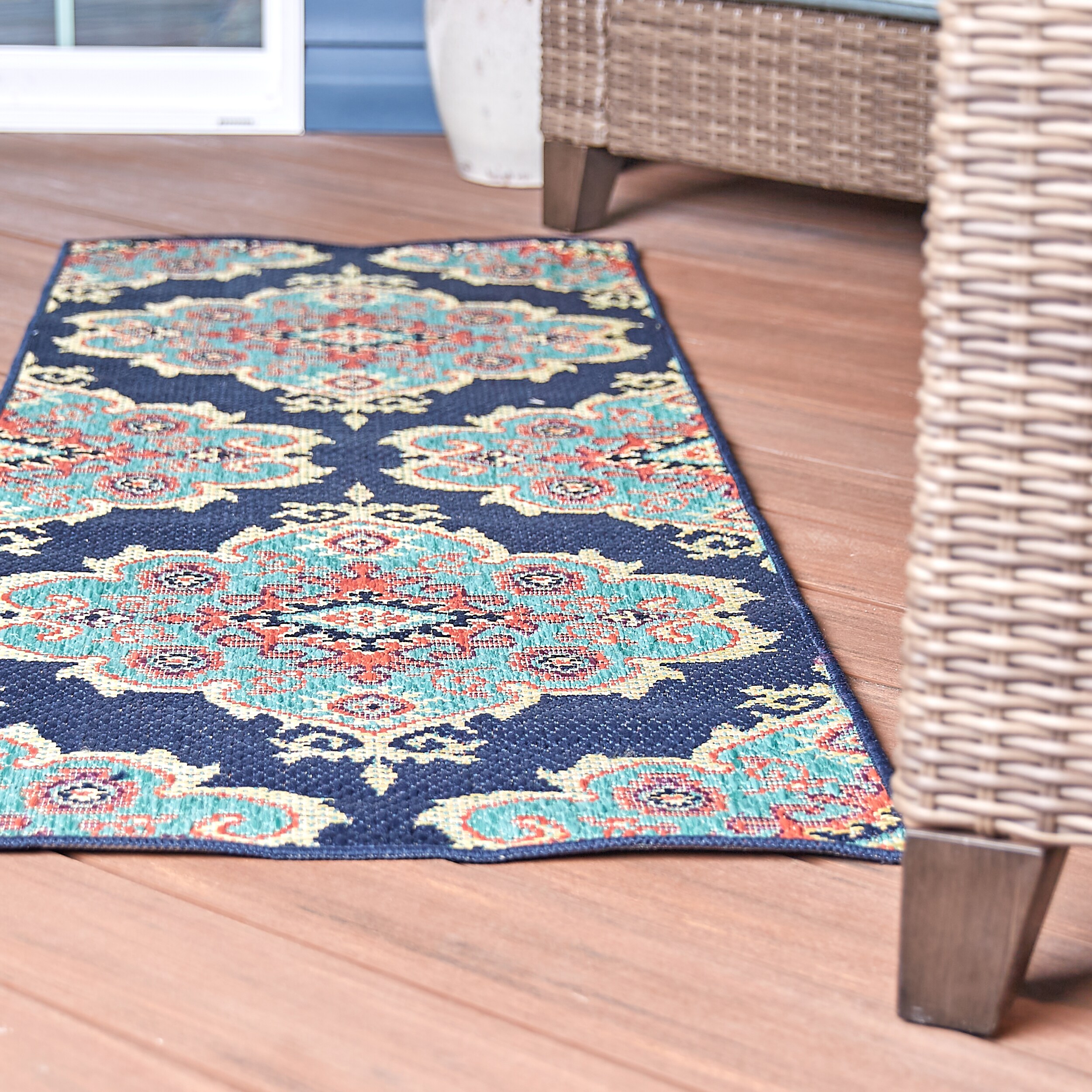 Pinwheel Outdoor Rug Runner Petrol Blue Orange and Yellow Digital Spring Flower Petals Blossom with Swirled Leaves Print Floor Mat 20 x 48 Pinwheel Outdoor Rug Runner Petrol Blue Orange and Yellow Digital Spring Flower Petals Blossom with Swirled Leaves Print Floor Mat 20 x 48