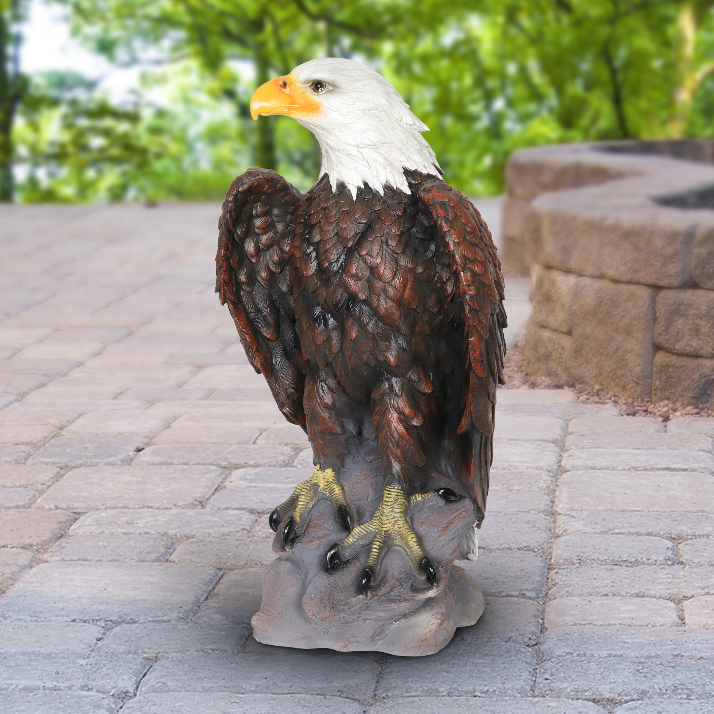 Patriotic Eagle Figurine Patriotic Statue Tabletop Home Décor ...