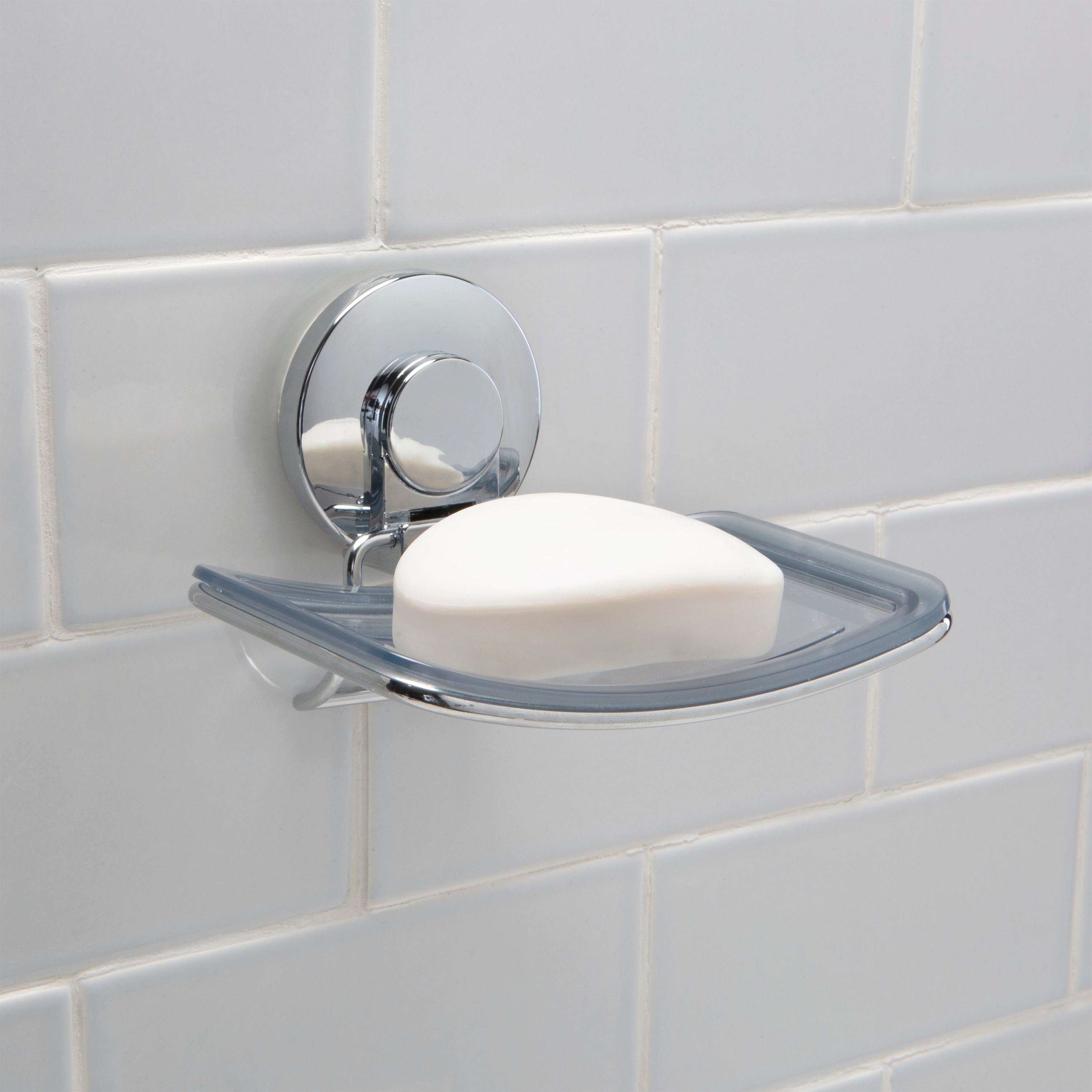 Leaf Design Soap Dish Plate Riser Rail Holder Storage Bathroom Shower 6T 