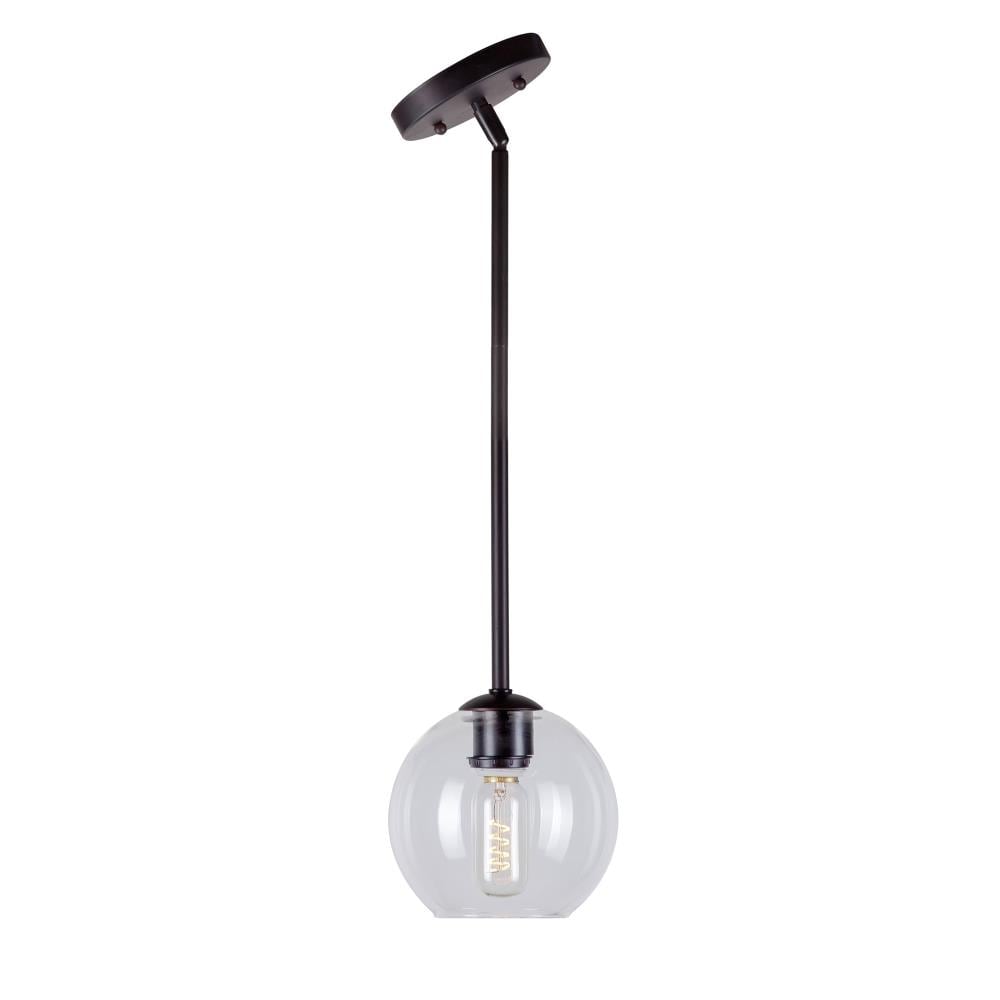 Forte Lighting 2217-03-64 Pendant with Rustic Umber Glass Shades Bordeaux Forte Lighting 2217-03-64 Pendant with Rustic Umber Glass Shades Bordeaux