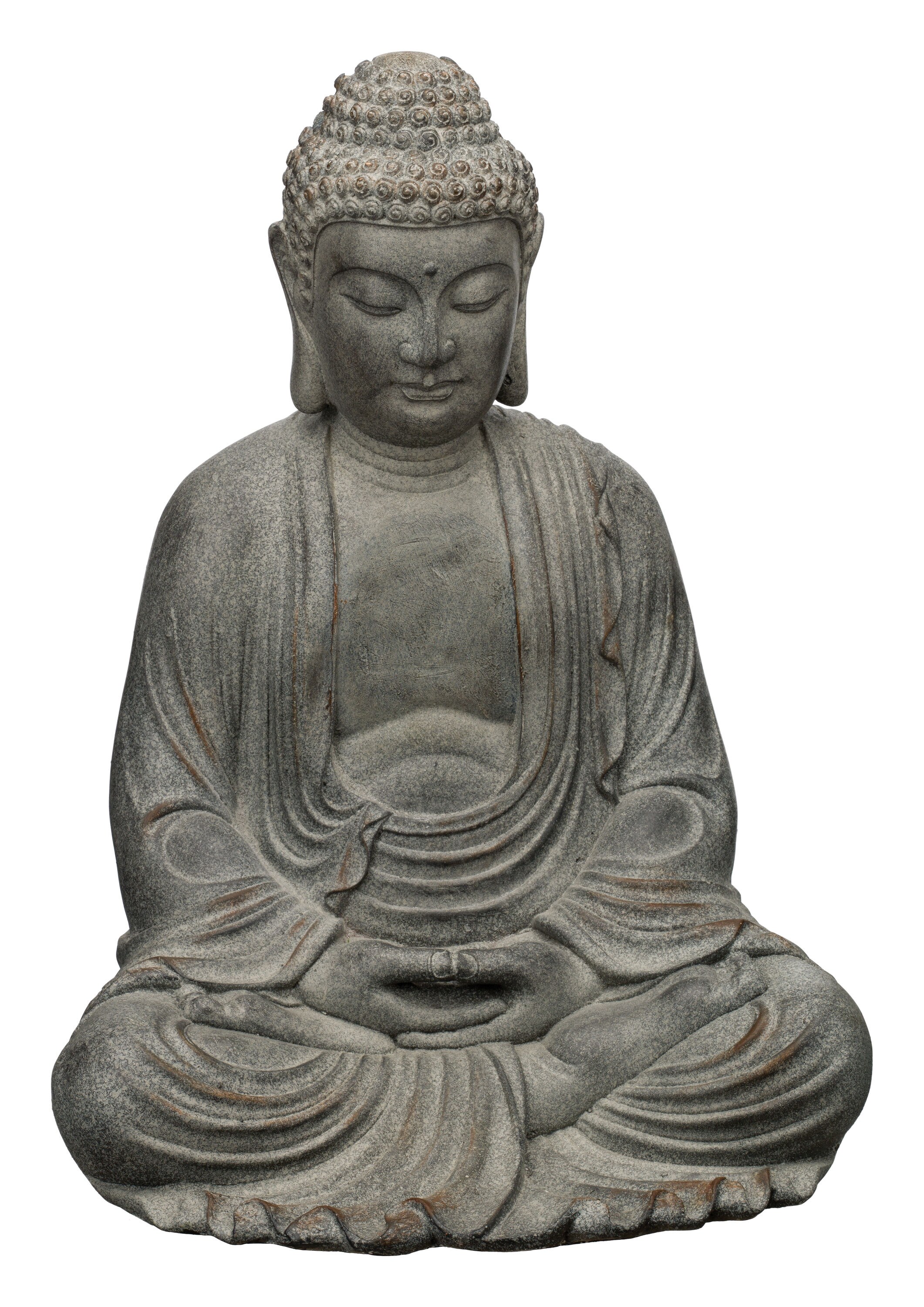 Buddha Figurine Meditation Statue Sculpture Resin Crafts Collection Gift 
