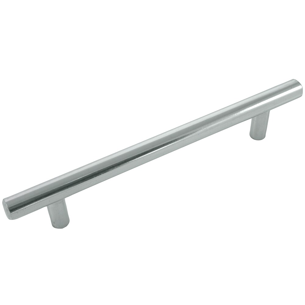 Polished Chrome Square D Shape Kitchen Cupboard Door Handle 128mm TOP QUALITY 