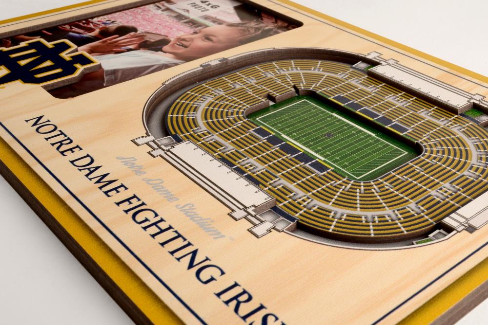 Notre Dame Stadium Card Frame