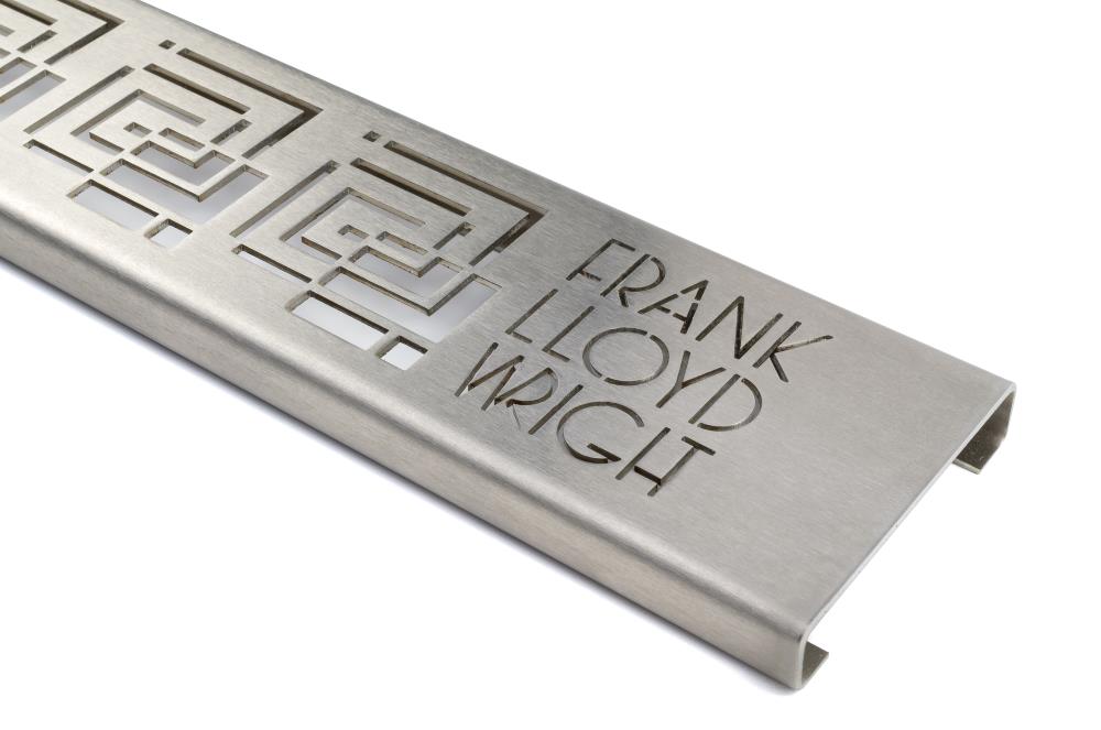 Stainless Steel Frank Lloyd Wright Fellowship Grate Compotite 