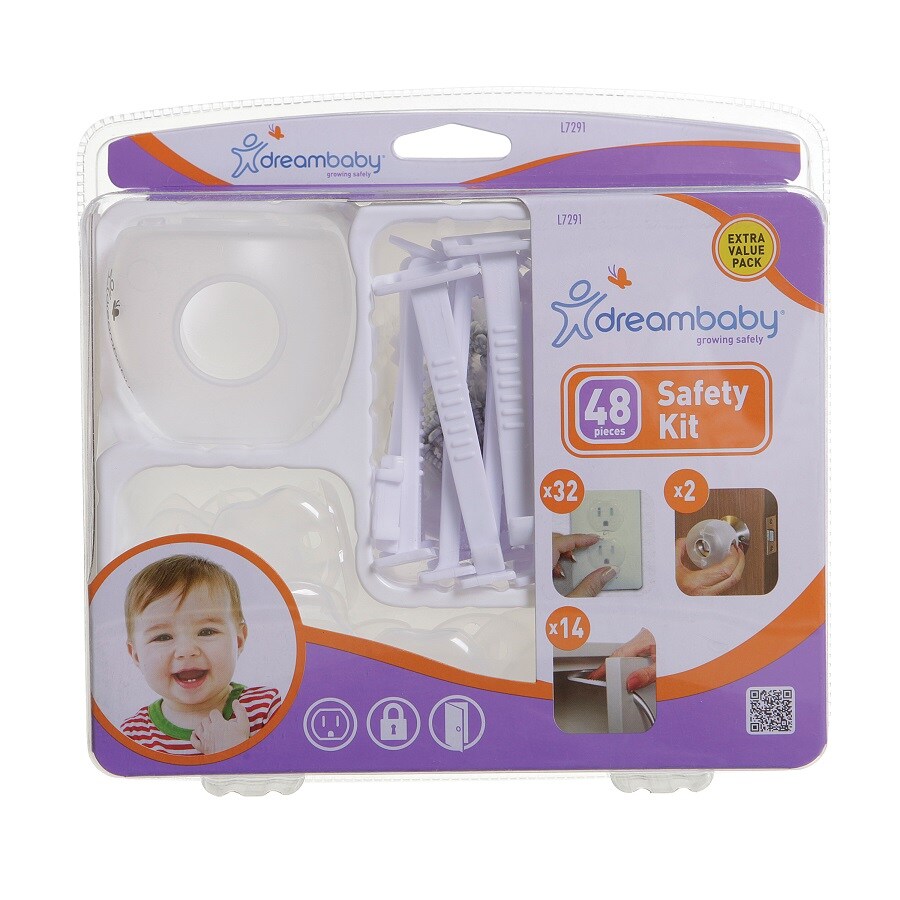 White, 26 Pieces Dreambaby Household 26 Pieces Safety Kit Value Pack 