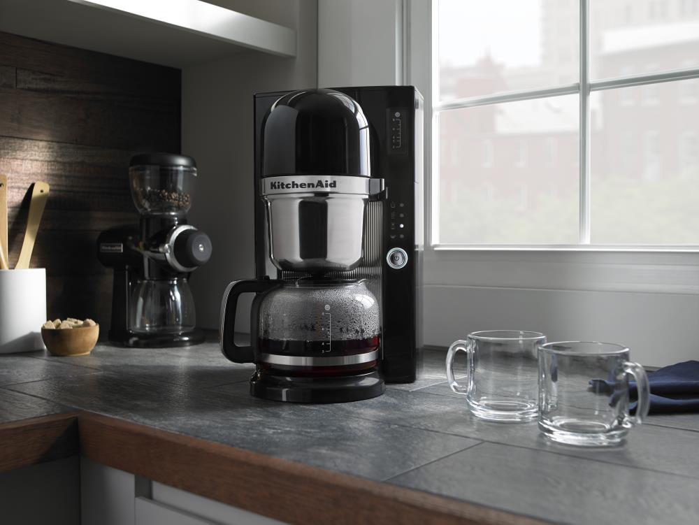 New KitchenAid KCM0801OB Onyx Black 8-cup Pour Over Coffee Brewer 