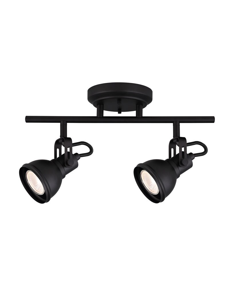 2 light track lighting fixture